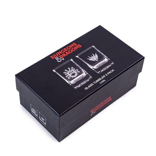 Dungeons & Dragons - Monsters Glass Tumbler 2-Pack - Packshot 1