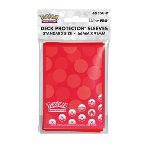Pokemon - TCG - Energy Deck Protector Sleeves - Fire