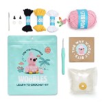 The WOOBLES - Zoe the Flamingo Crochet Kit - Packshot 3