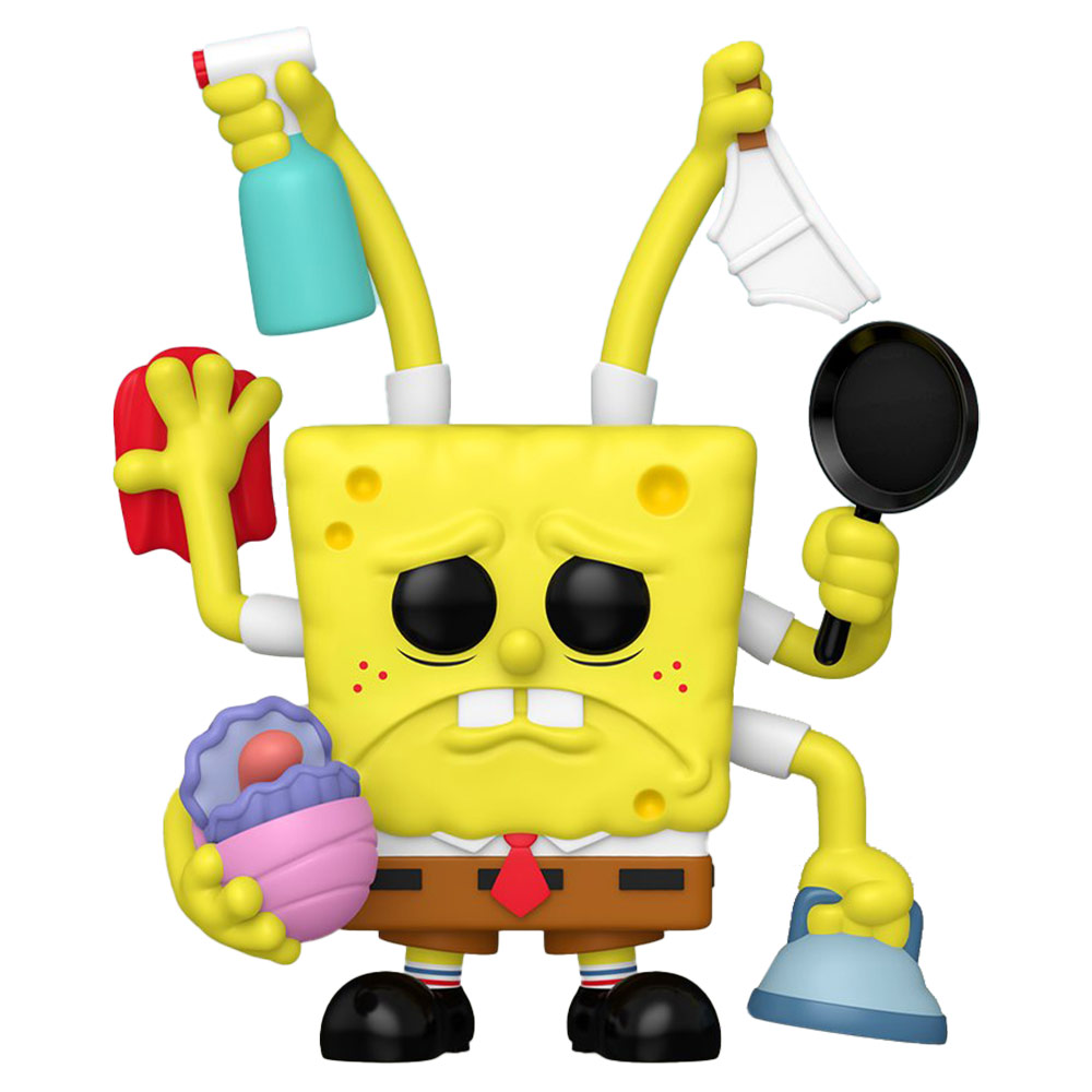 Spongebob Squarepants - Spongebob Cleaning SDCC 2025 Pop! Vinyl Figure - Packshot 1