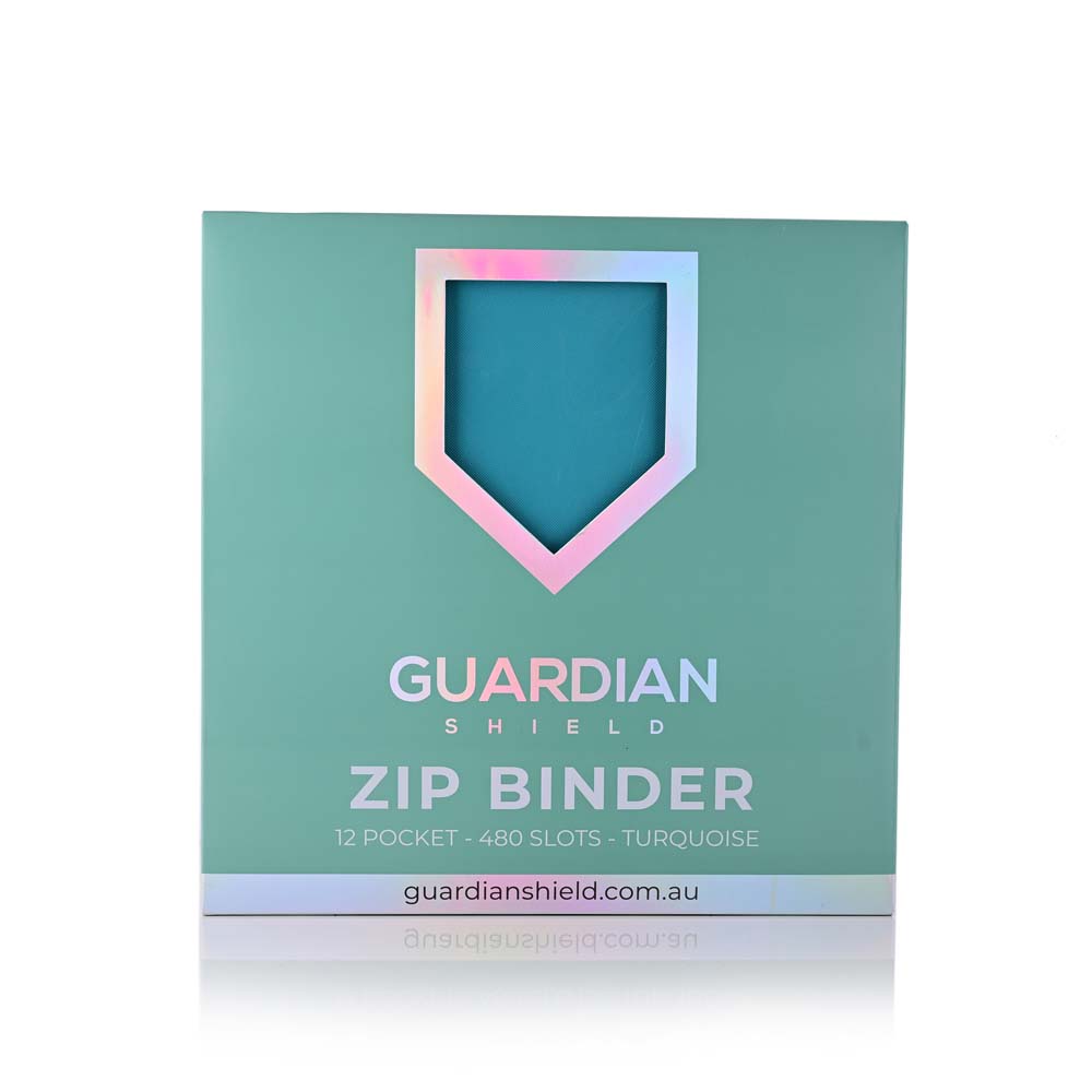 Guardian Shield - 12 Pocket Trading Card Binder - Turquoise - Toys and ...