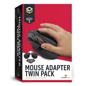 Powerwave Mouse Adapter Twin Pack - Black