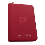Palms Off Gaming - Collector's Series 9 Pocket Zip Trading Card Binder - Red - Packshot 1