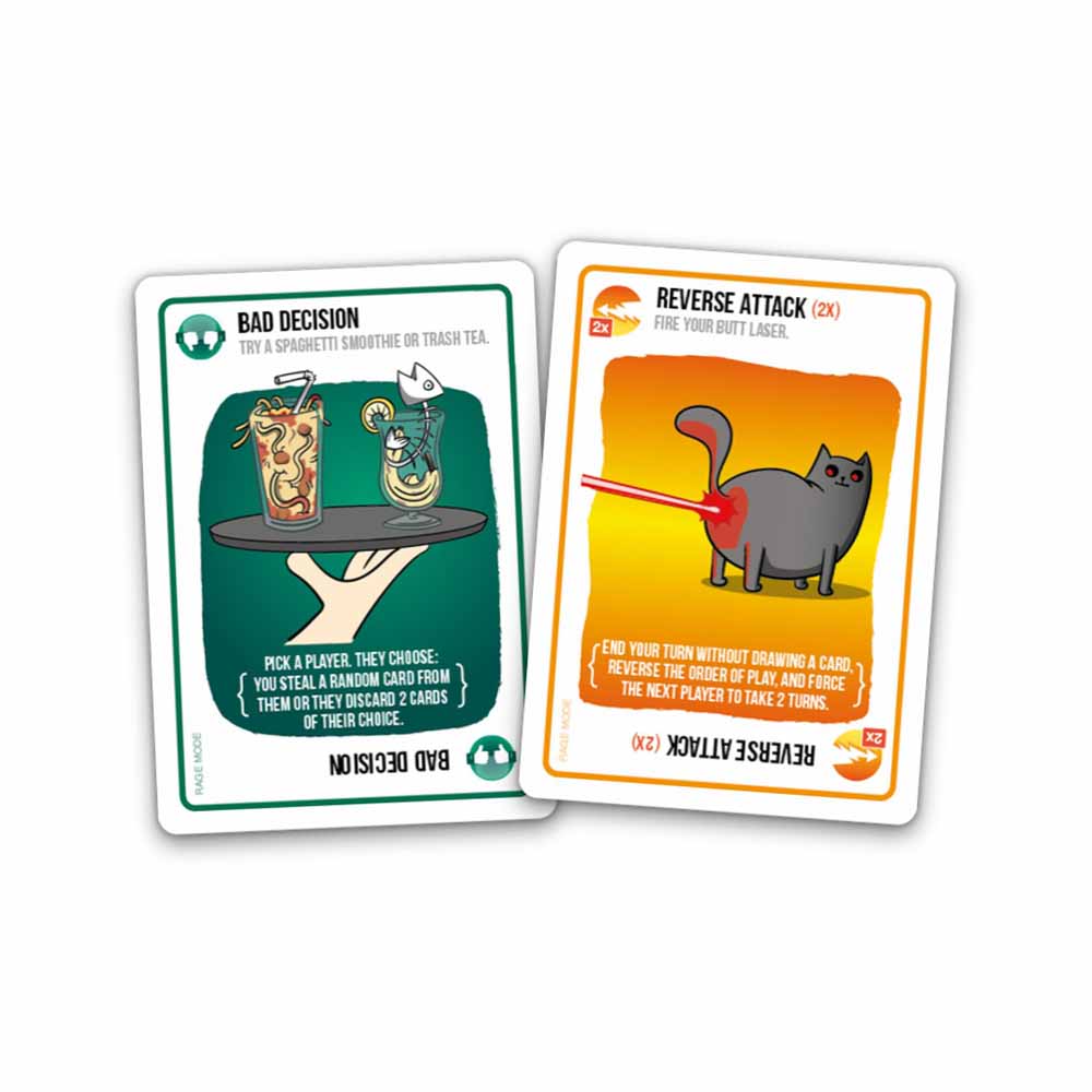 Exploding Kittens: Rage Mode Card Game - Packshot 2