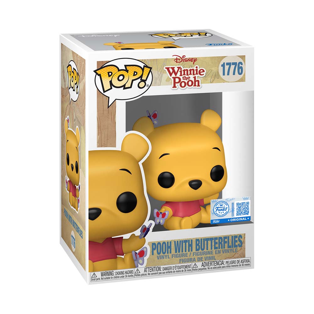 Disney - Winnie the Pooh -  Pooh with Butterflies Pop! Vinyl Figure - Packshot 2