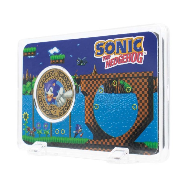 Sonic the Hedgehog – 35th Anniversary Limited Edition Presentation Coin - Packshot 4