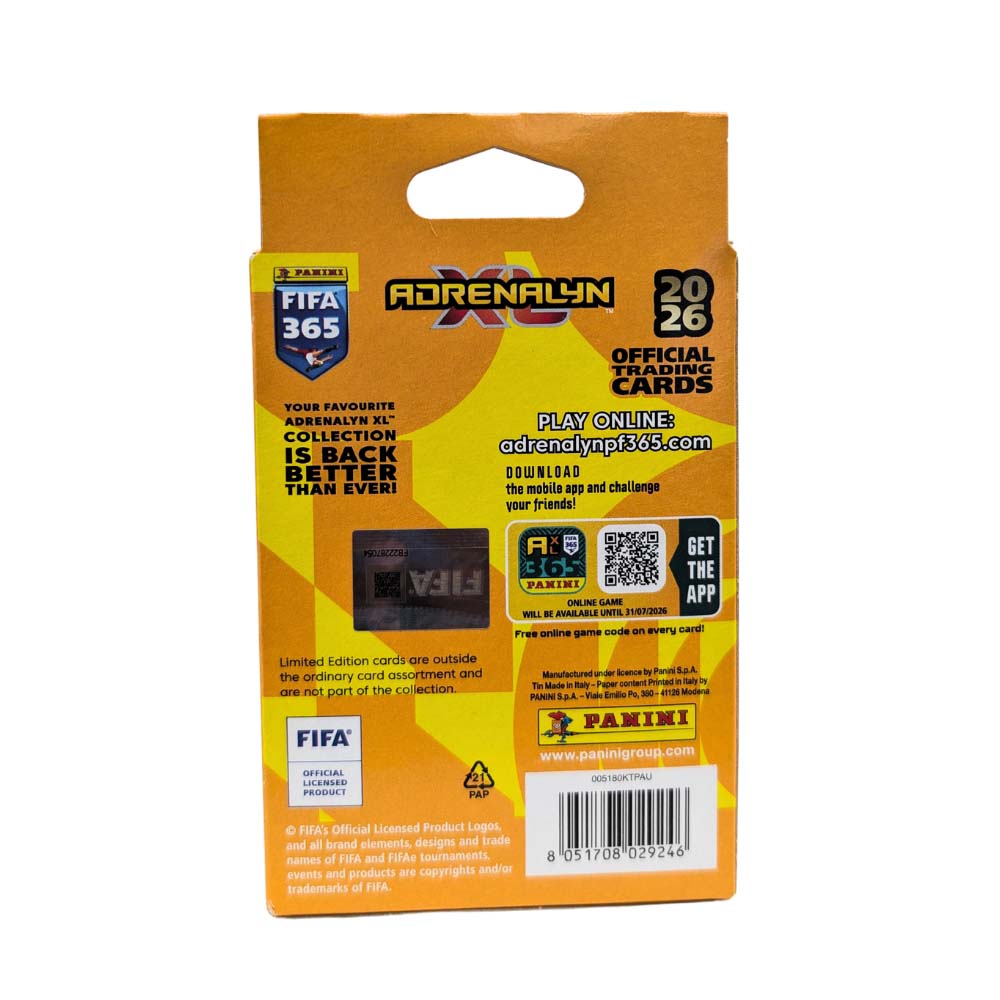 FIFA - TC - Panini FIFA 365 Adrenalyn XL 2026 Pocket Tin - Packshot 2