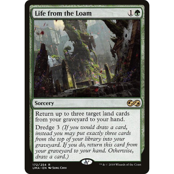 Magic: The Gathering - TCG - Ultimate Masters - Life from the Loam 172 - Packshot 1