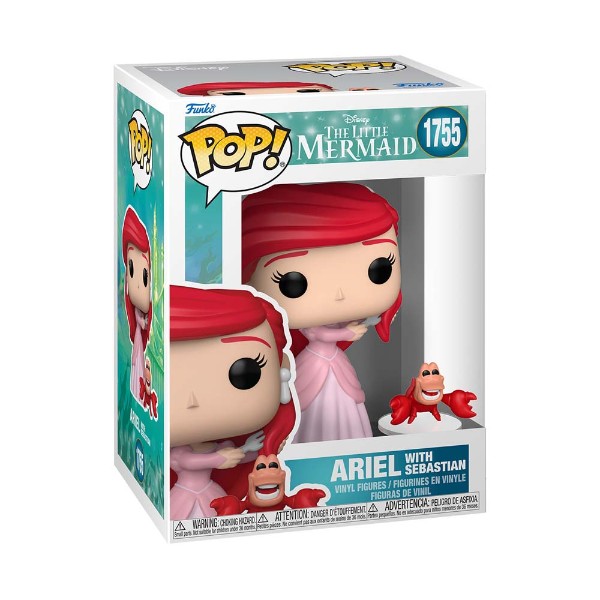 Disney - The Little Mermaid - Ariel with Sebastian Pop! Vinyl Figure - Packshot 2