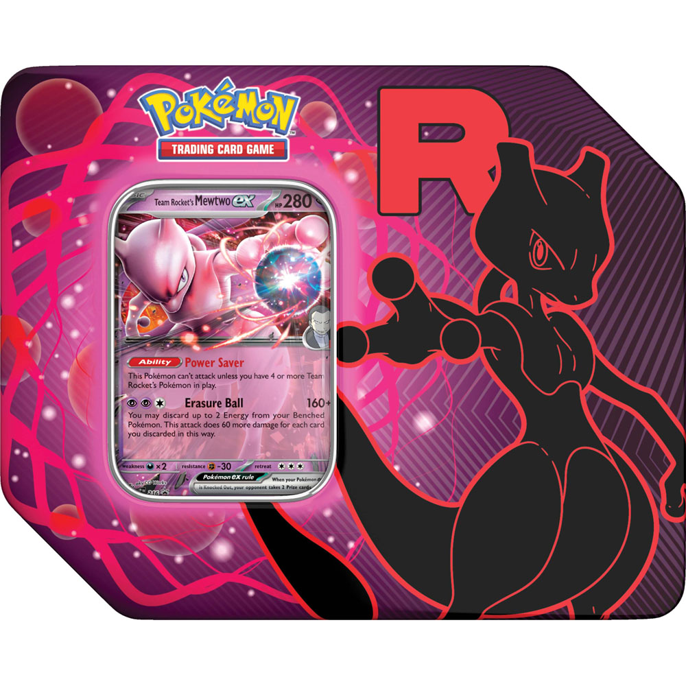 Pokemon - TCG - Team Rocket Tin (Assorted) - Packshot 1