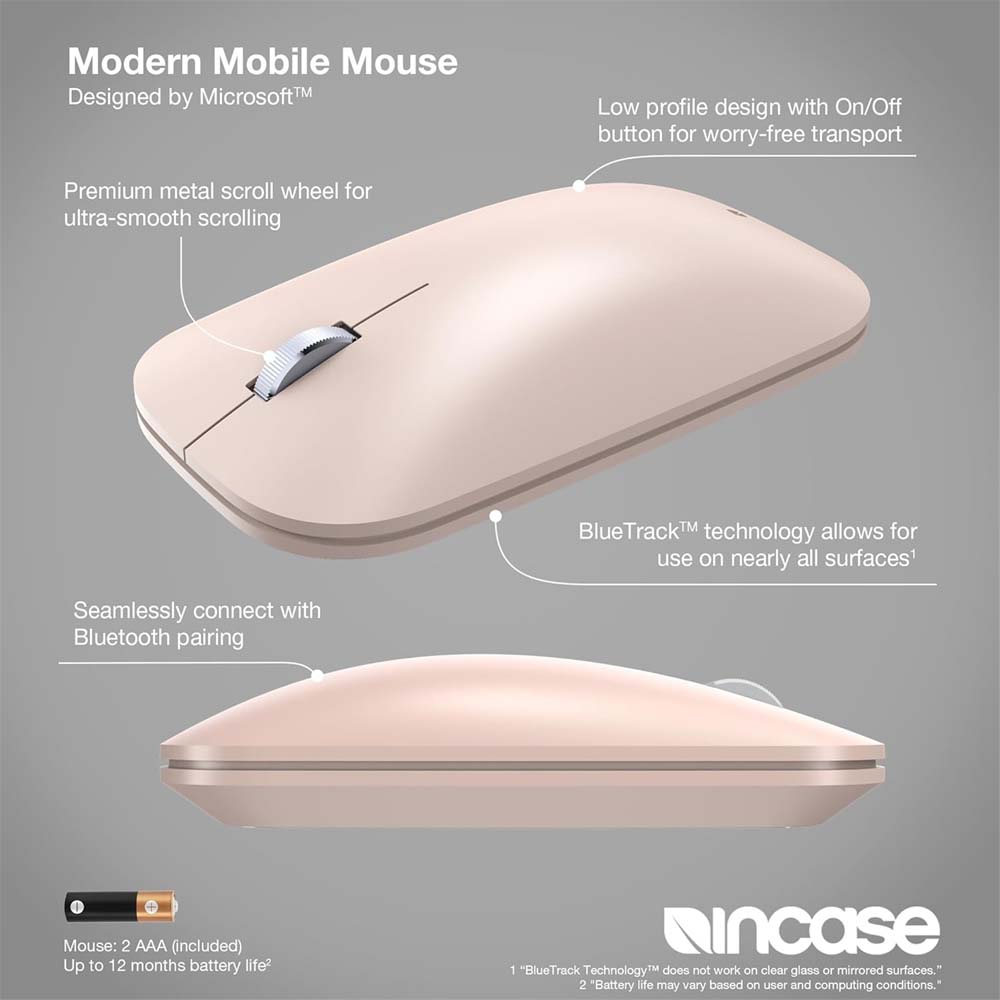 Incase - Modern Mobile Mouse - Sandstone - Packshot 5