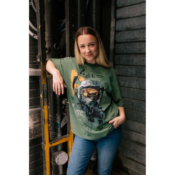 Halo - Master Chief Oversized T-Shirt - Packshot 4