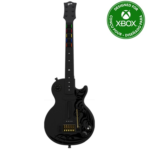 CRKD Gibson Les Paul Guitar Black Tribal ENCORE - Licensed by Xbox - Packshot 1