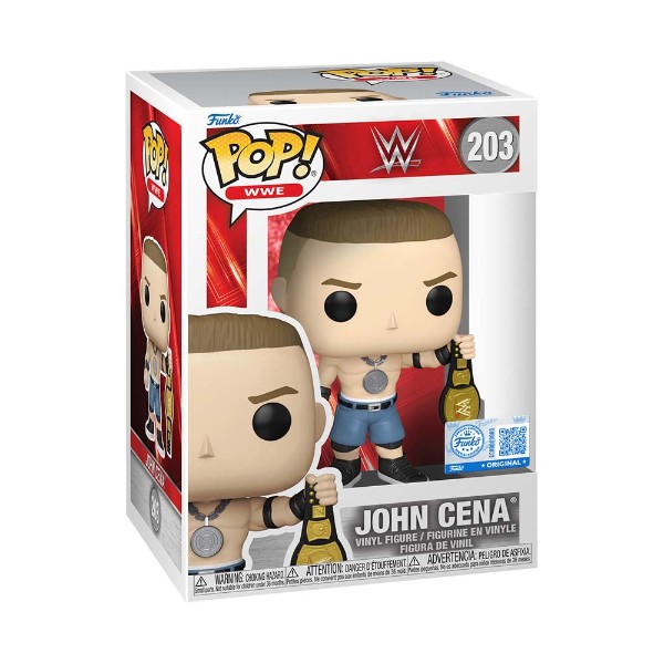 WWE - John Cena Pop! Vinyl Figure (Spinner Championship Belt