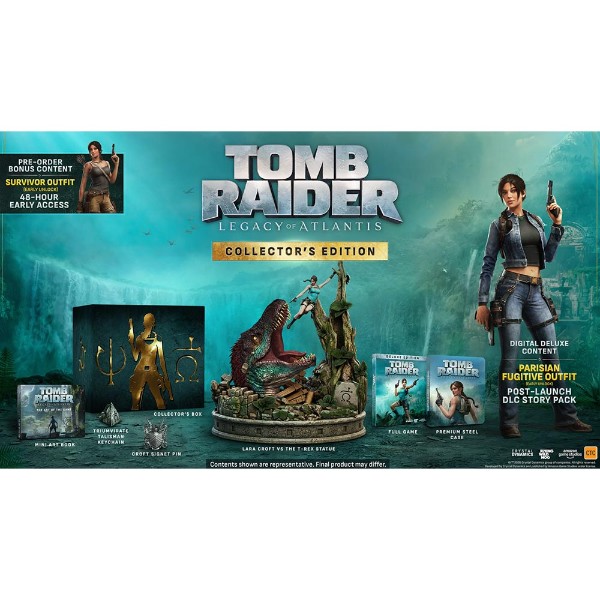 Tomb Raider: Legacy of Atlantis - Collector's Edition - Packshot 2