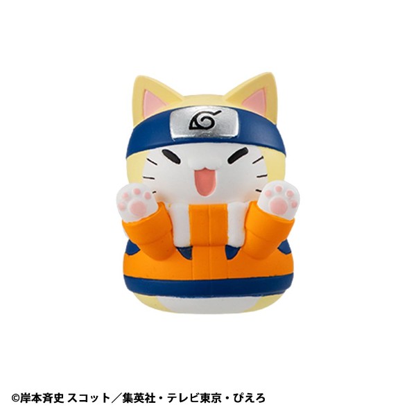 Naruto Shippuden Mega Cat Project Trading Figure 3 cm Nyaruto! Ver
