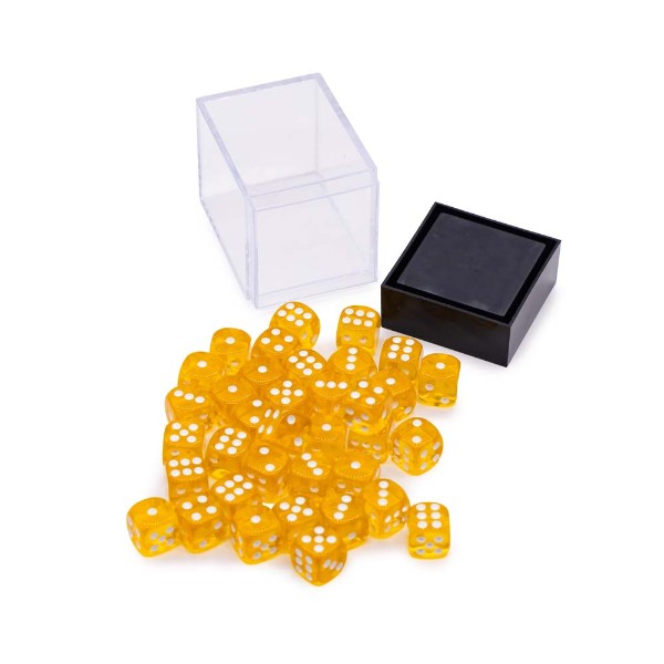 Tabletop - 36-Set Dice - Yellow - Packshot 1