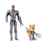 DC X Sonic the Hedgehog - Tails and Cyborg Action Figure 2-Pack - Packshot 2