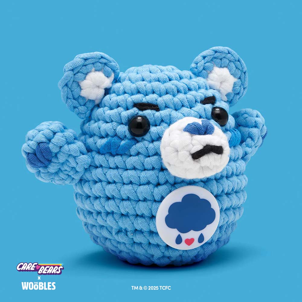 Care Bears - The WOOBLES Grumpy Bear Crochet Kit - Packshot 2
