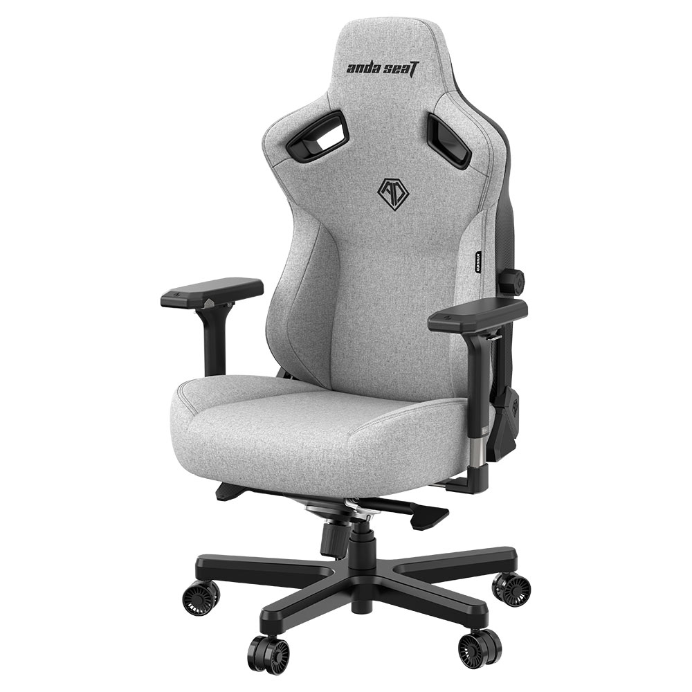 Anda Seat - Kaiser 3 Premium Gaming Chair XL - Grey Fabric - Packshot 2