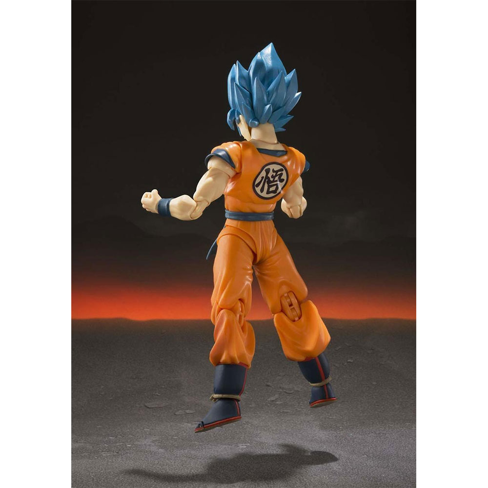 Dragon Ball Super - Super Saiyan Blue Goku S.H. Figuarts Figure - ZiNG