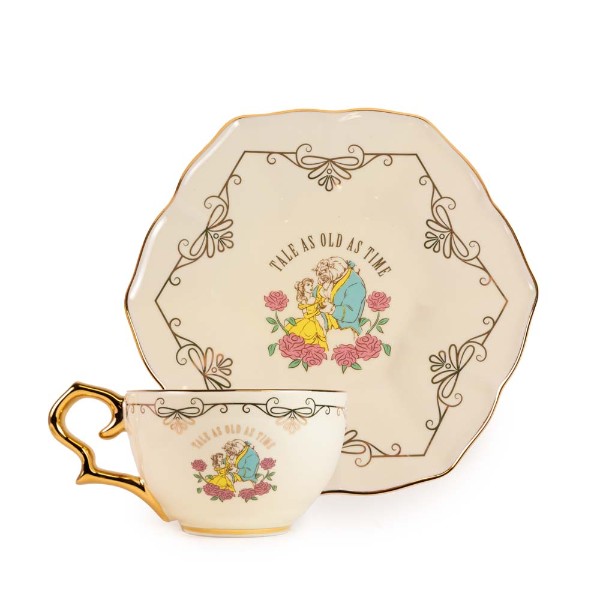 Disney - Beauty & The Beast - Ballroom Rose Teacup & Saucer - Packshot 1