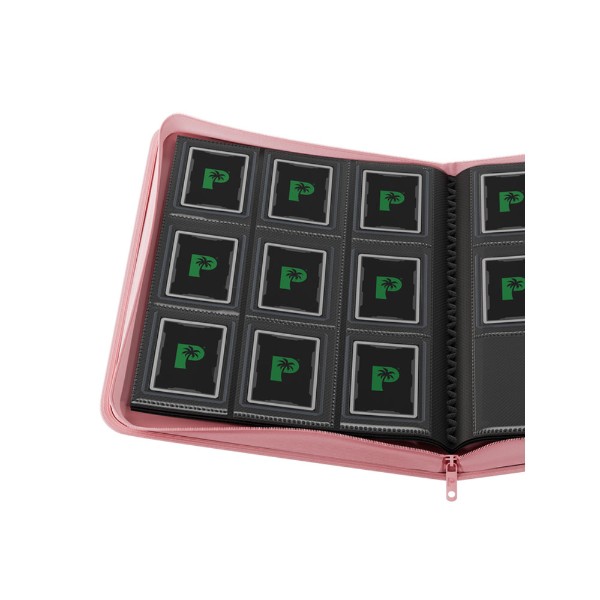 Palms Off Gaming - Collector's Series Card Loader Zip Binder - Pink - Packshot 2
