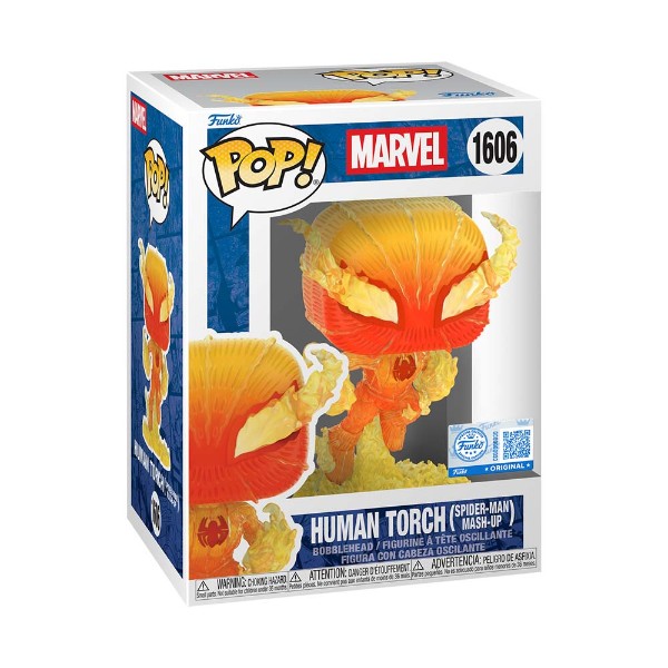 Marvel - Human Torch (Spider-Man Mash-Up) Pop! Vinyl Figure - Packshot 2