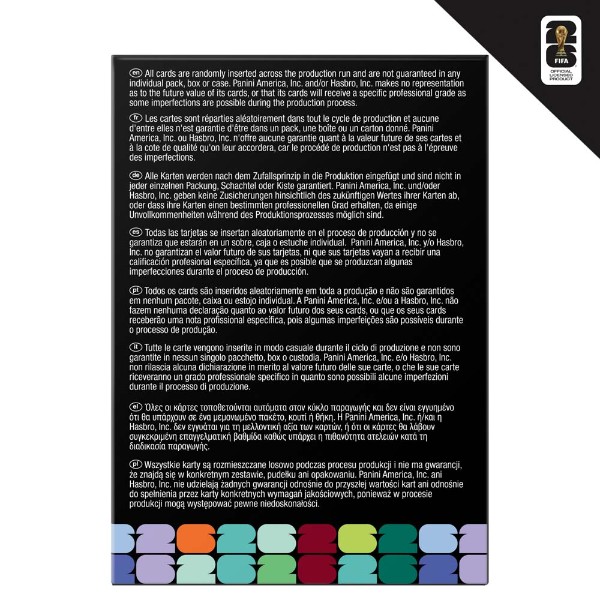 Monopoly Panini Prizm FIFA World Cup Trading Cards Booster Blaster Box - Packshot 2