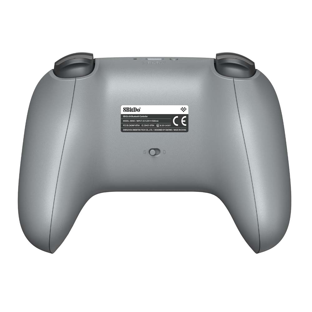 8BitDo 64 Bluetooth Controller - Grey - Packshot 5