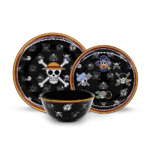 One Piece - Jolly Roger 12-Piece Dinner Set