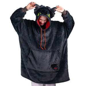 How to Train Your Dragon - Toothless Oversized Blanket Hoodie