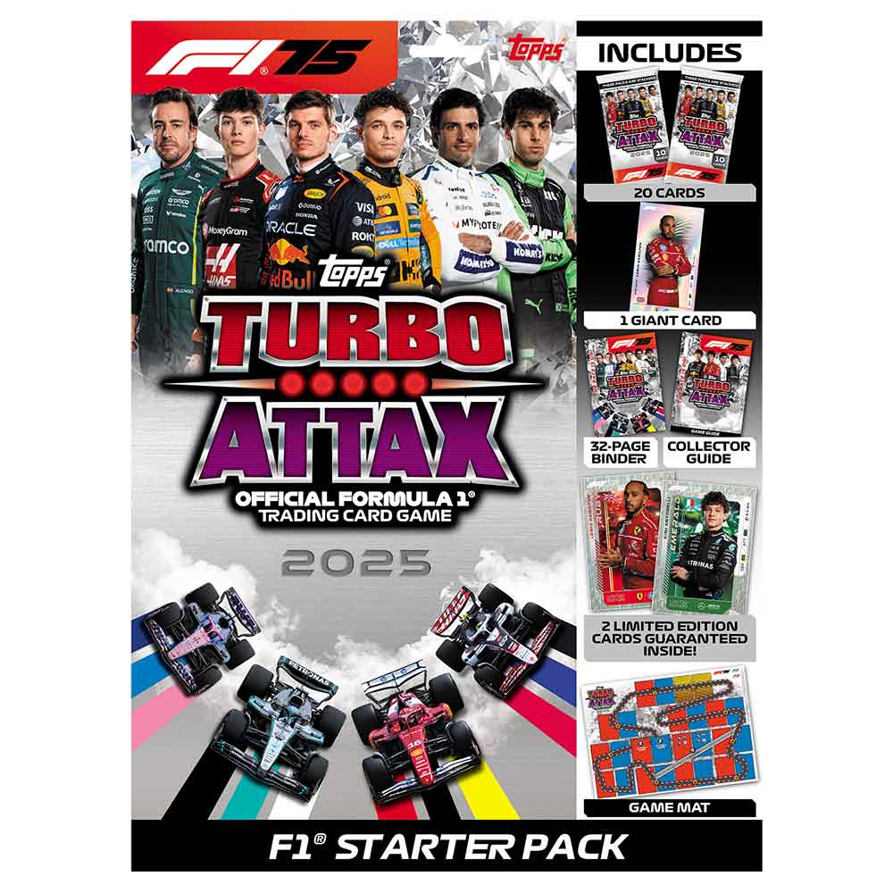 F1 - TC - Topps Turbo Attax 2025 Starter Pack - Packshot 1