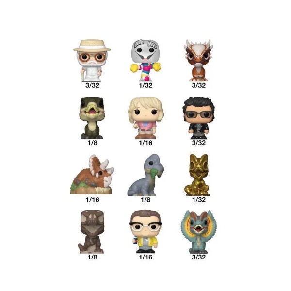 Jurassic Park - Bitty Pop! Blind Bag (Single Bag) - Packshot 3