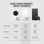 Xbox Series X Console 1TB - Robot White Digital Edition - Packshot 5