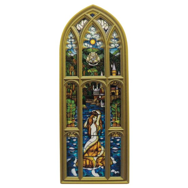 Harry Potter - Mermaid Stained Glass Window Resin Plaque - Packshot 1