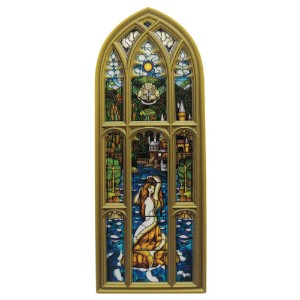 Harry Potter - Mermaid Stained Glass Window Resin Plaque