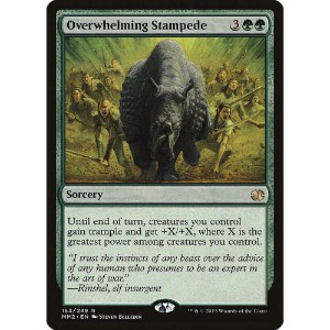 Magic: The Gathering - TCG - Modern Masters 2015 - Overwhelming Stampede 153 Foil