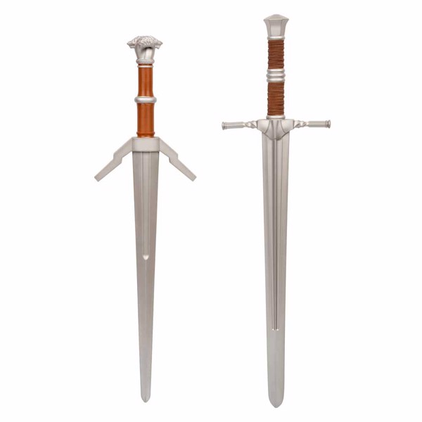 The Witcher - Steel and Silver Foam Sword Set - Packshot 1