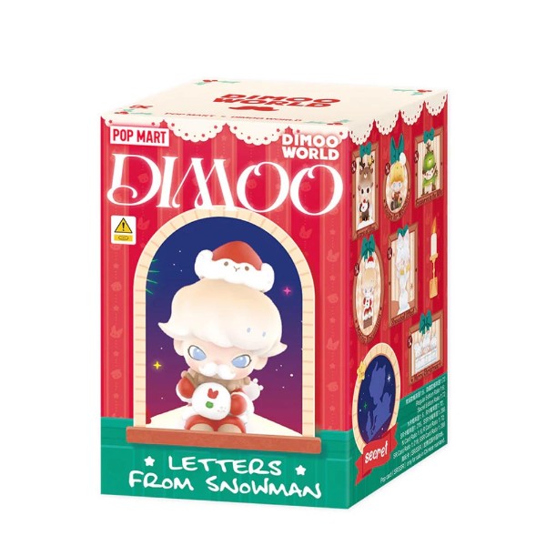 POP MART - Dimoo Letters from Snowman Series Blind Box (Single Box) - Packshot 1