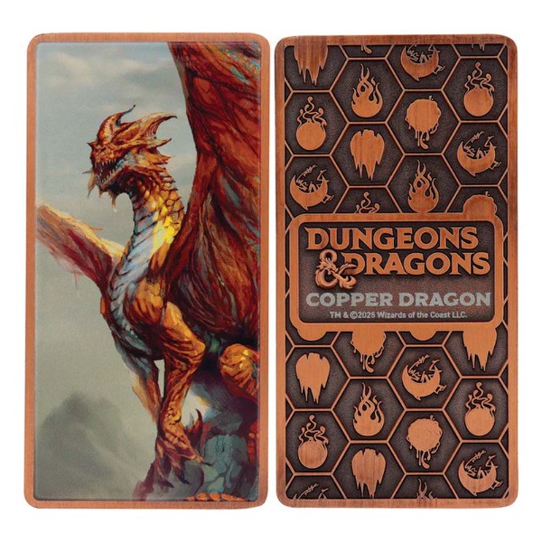 Dungeons & Dragons – Metallic Dragons Ingots 5-Set - Packshot 6