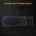 ASUS TUF - K3 II RGB Gaming Keyboard - Black - Packshot 5