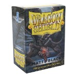 Dragon Shield TCG - 100 Matte Dual Trading Card Sleeves - Black