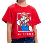 Nintendo - Super Mario - Player 1 Kids T-Shirt - Packshot 1