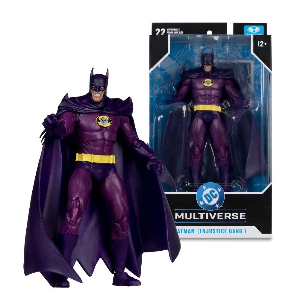 DC Comics - Batman - Multiverse Batman (Injustice Gang) (JLA: Rock of Ages) 7" Action Figure Red Platinum Edition - Packshot 3