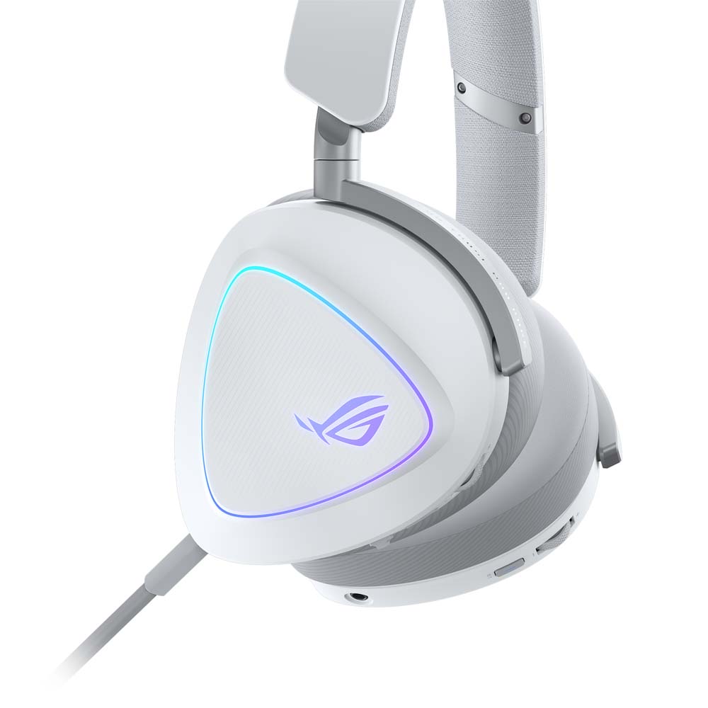 ASUS ROG - Delta II Wireless Gaming Headset - White - Packshot 3