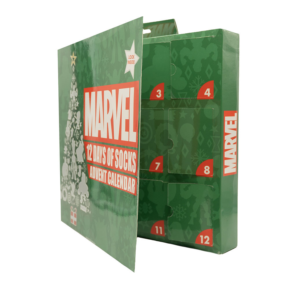 Marvel - 12 Days of Socks Advent Calendar - Packshot 2