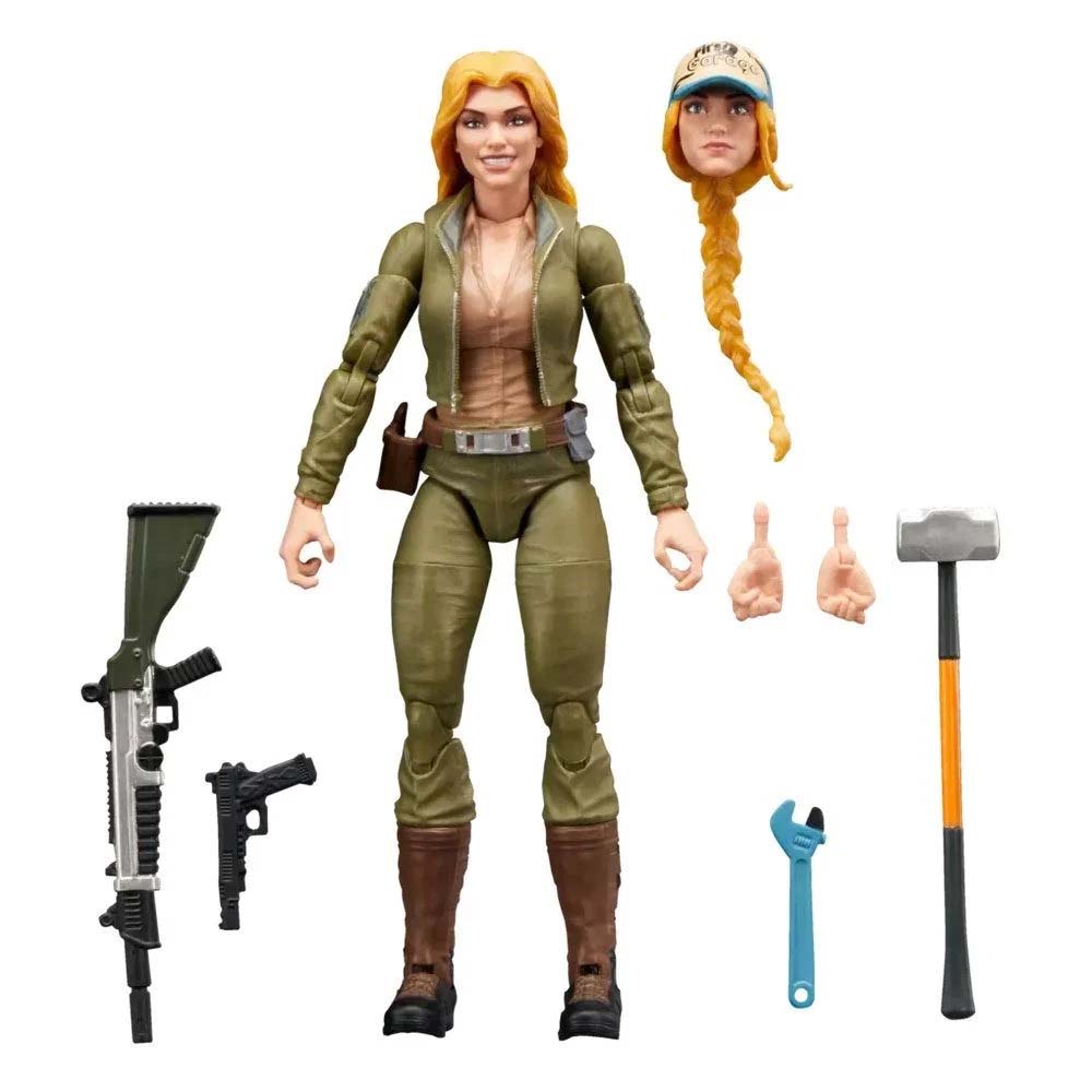 G.I. Joe - Classified Series: Retro Cardback Courtney “Cover Girl” Krieger Action Figure - Packshot 2