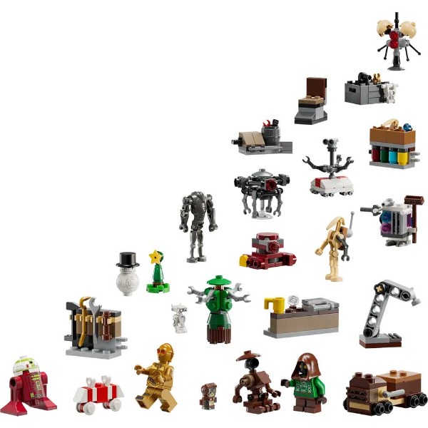Star Wars™ LEGO® Advent Calendar 75418 Toys and Collectibles