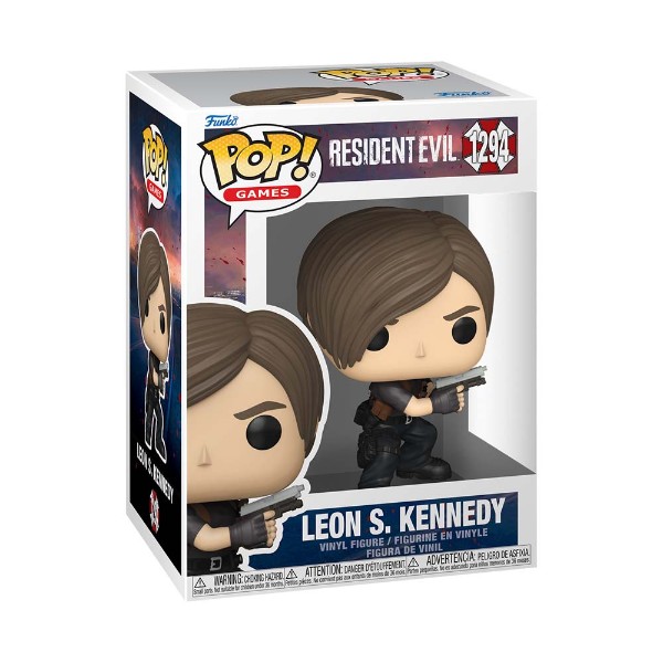 Resident Evil - Leon S. Kennedy Pop! Vinyl Figure - Packshot 2